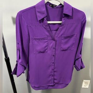 EXPRESS PORTOFINO WORK SHIRT. ROLL UP SLEEVES OPTIONAL